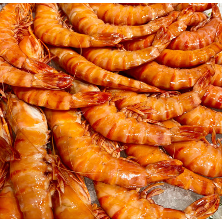 GROSSES GAMBAS SAUVAGES CUITES